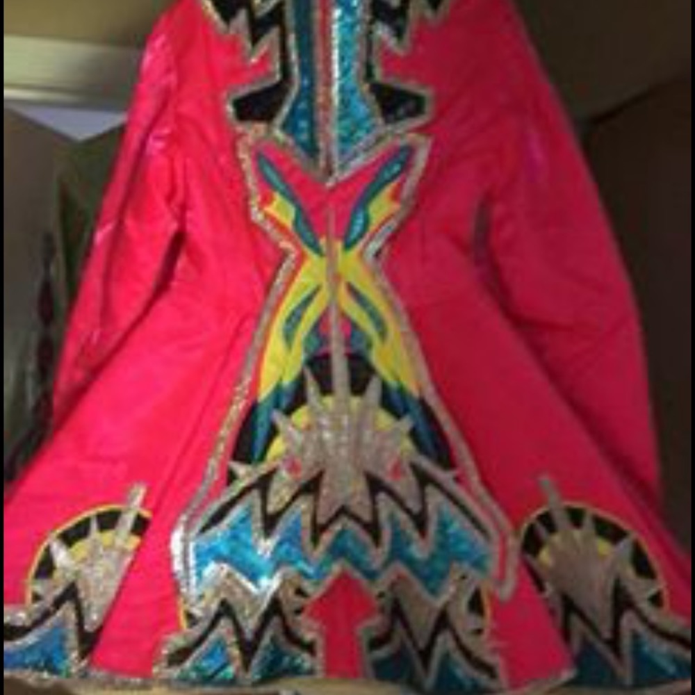 Custom made Irish dance dress made in Ireland